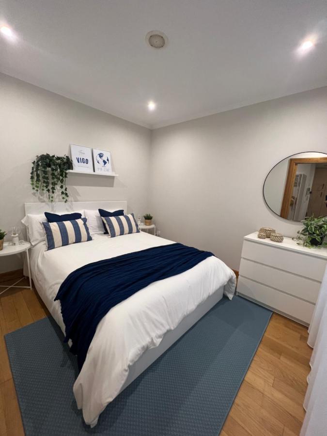 The Blue Flat Vigo Apartment Luaran gambar